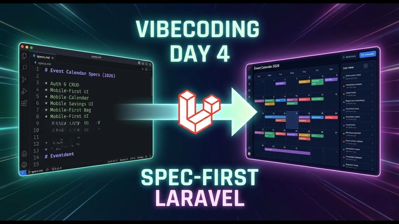 Vibecoding Day 4: Building a Laravel Calendar System (The 