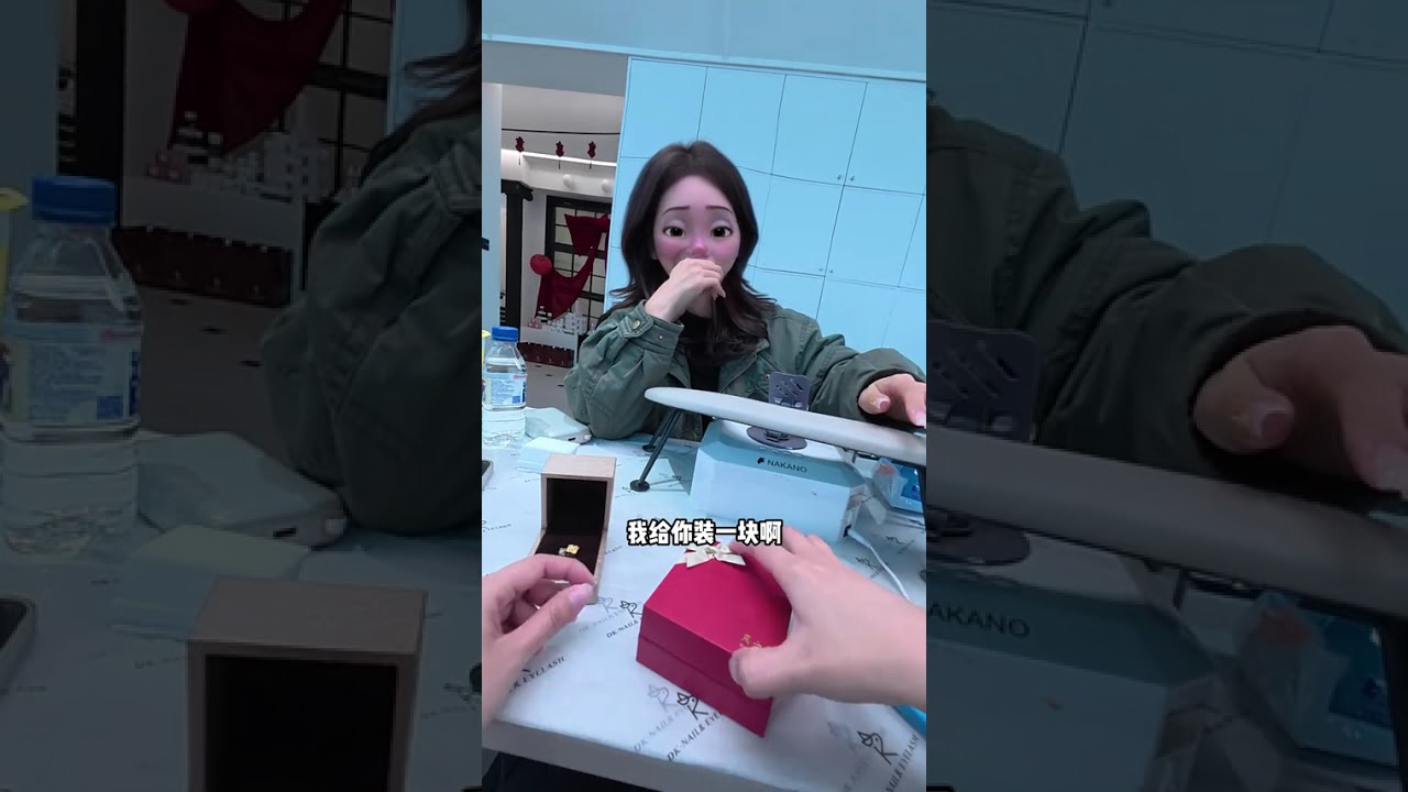 - First-person perspective vlog immersive experience of the daily life of a dknail store m