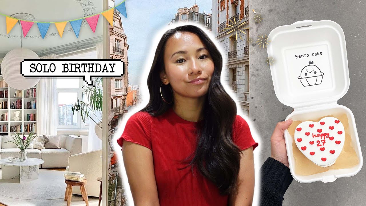 Je fête mon anniversaire SOLO (enfin presque) 🥰🥳