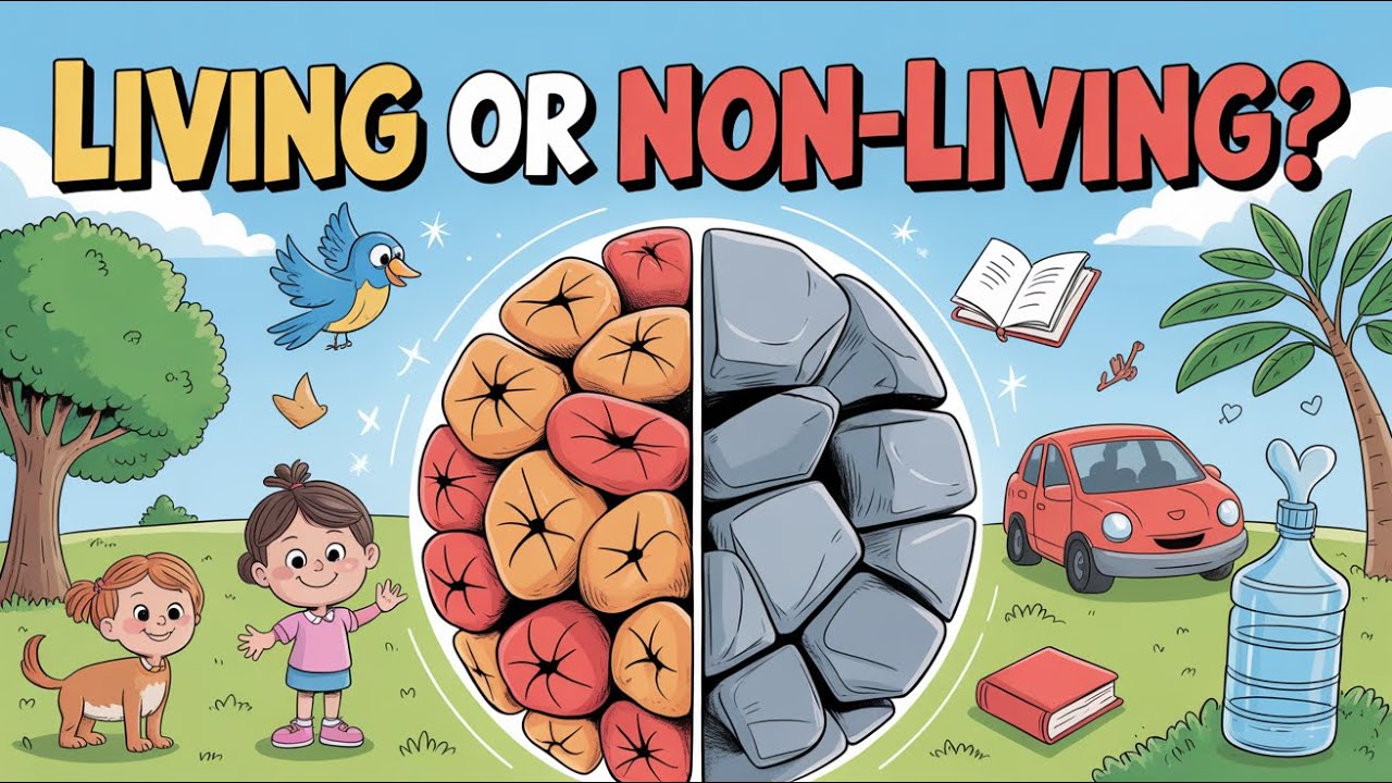 Living and Non-Living Things 🌱 | Science for Kids