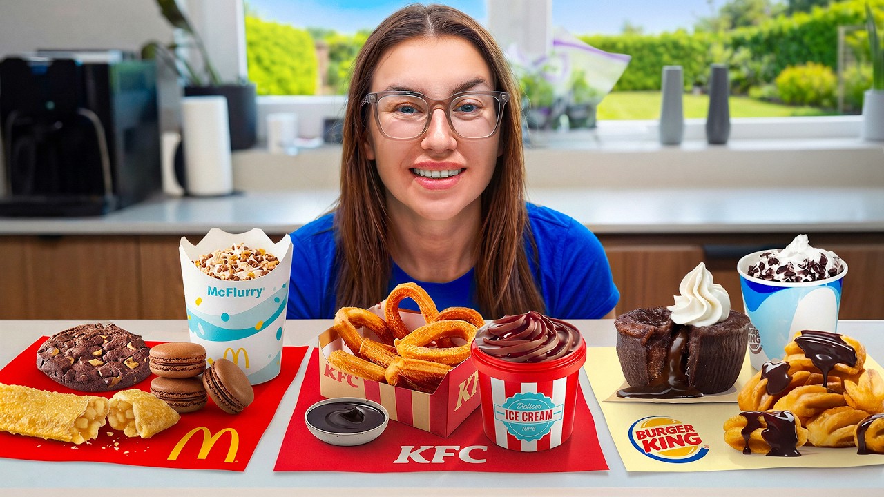 TEST DESER&Oacute;W Z FASTFOODA!