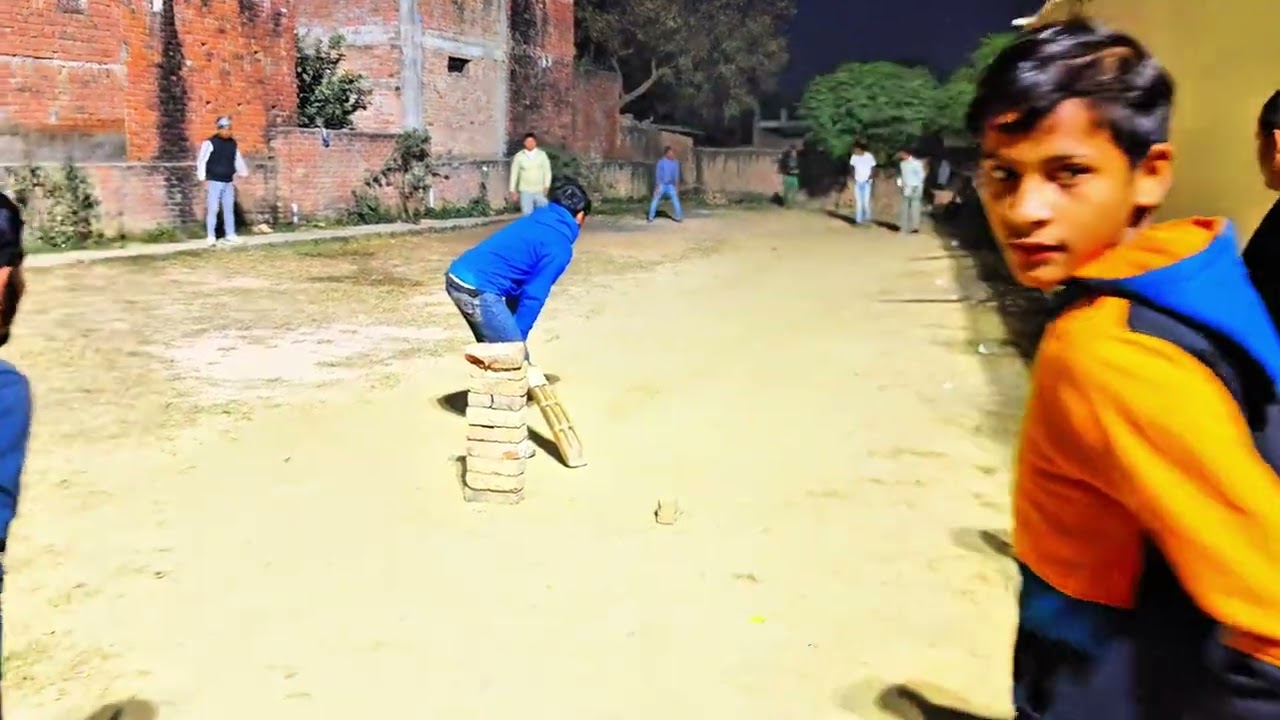 Gully cricket match 🏏 😂 