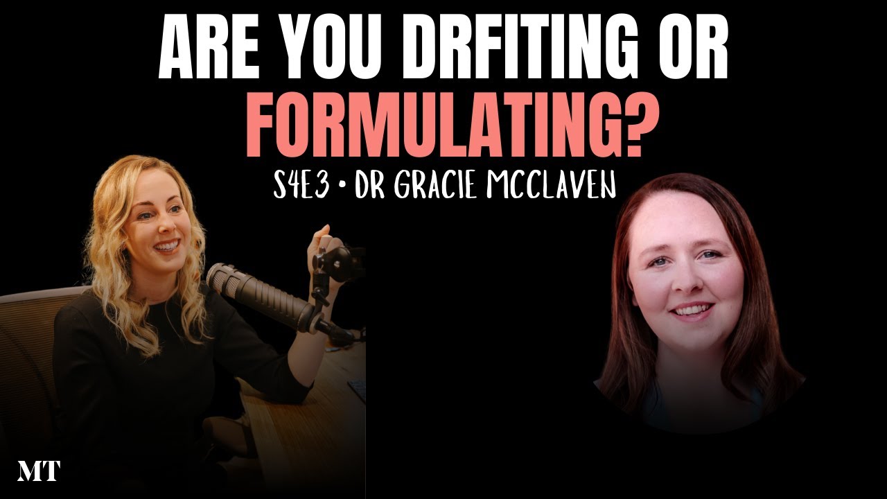 S4E3: Therapist drift: are you drifting or formulating? with Dr Gracie Mclaven
