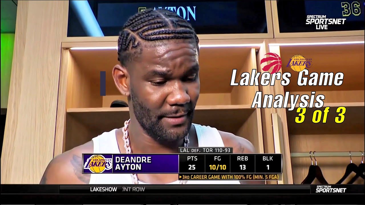 NBA LAKERS POSTGAME ANALYSIS  AYTON’S HISTORIC NIGHT & LUKA-LEBRON DUO RETURNS! Part 3 of 3