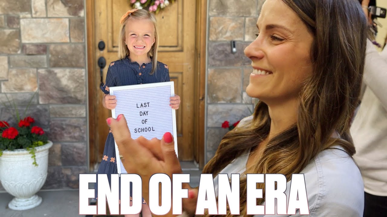OUR LAST KINDERGARTEN GRADUATION | NOT SURPRISINGLY EMOTIONAL MOMENT FOR MOM
