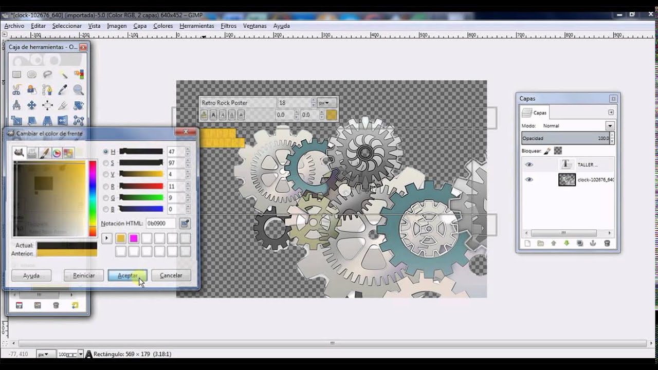 [GIMP] Imagenes con Fondos Transparentes, seleccion de fondo.[HD]  Parte 2
