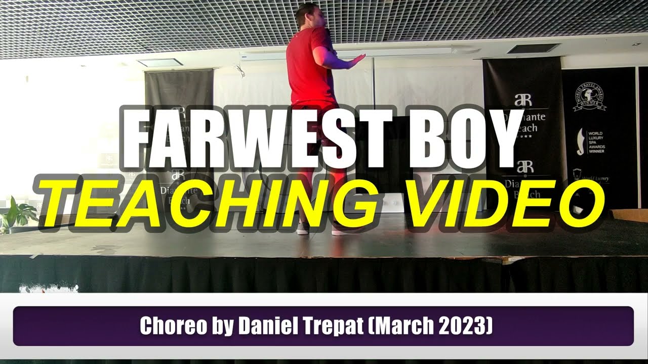 Farwest Boy LINE DANCE (Teaching Video)