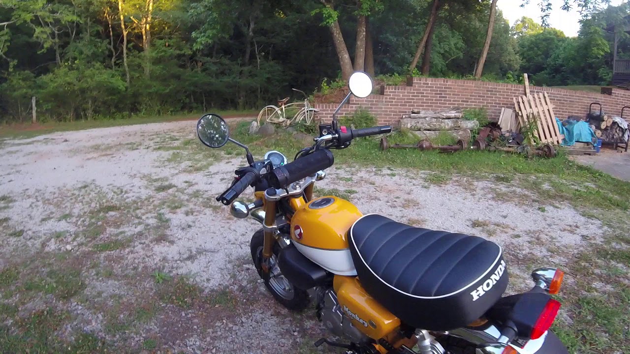 Honda Monkey MTX soundbar - Brass Monkey