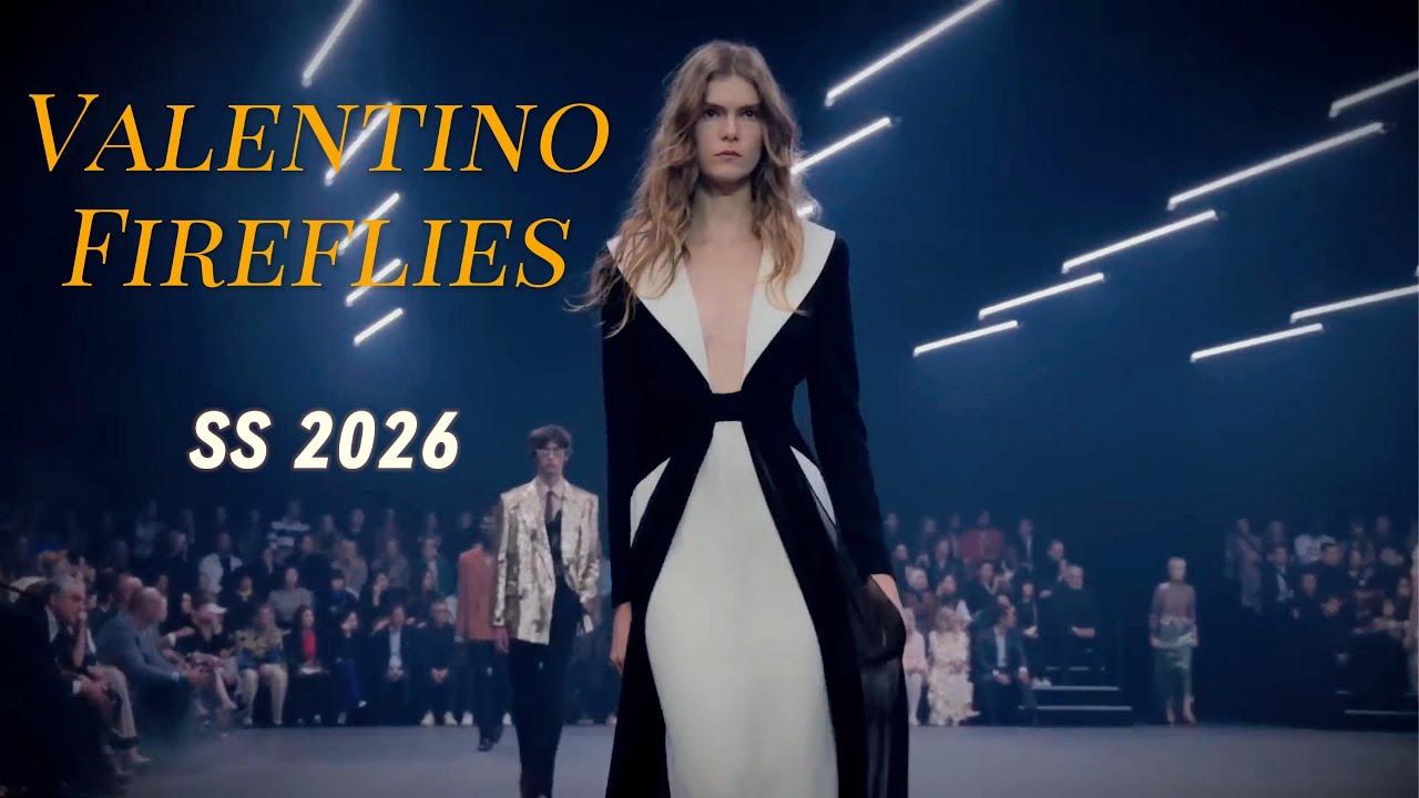Высокая мода | Обзор коллекции Valentino Fireflies весна-лето 2026