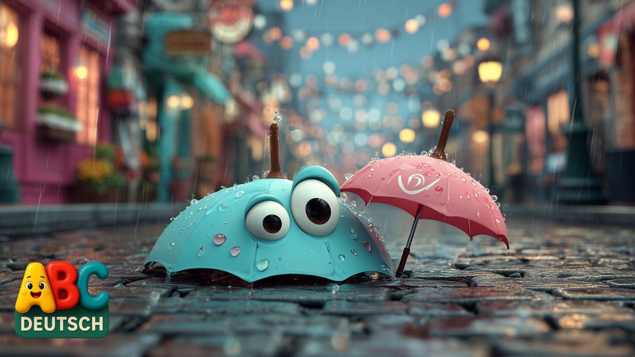 Plitsch, Platsch &ndash; Der Regen kommt! 🌧️ Lustiges Kinderlied zum Mitsingen