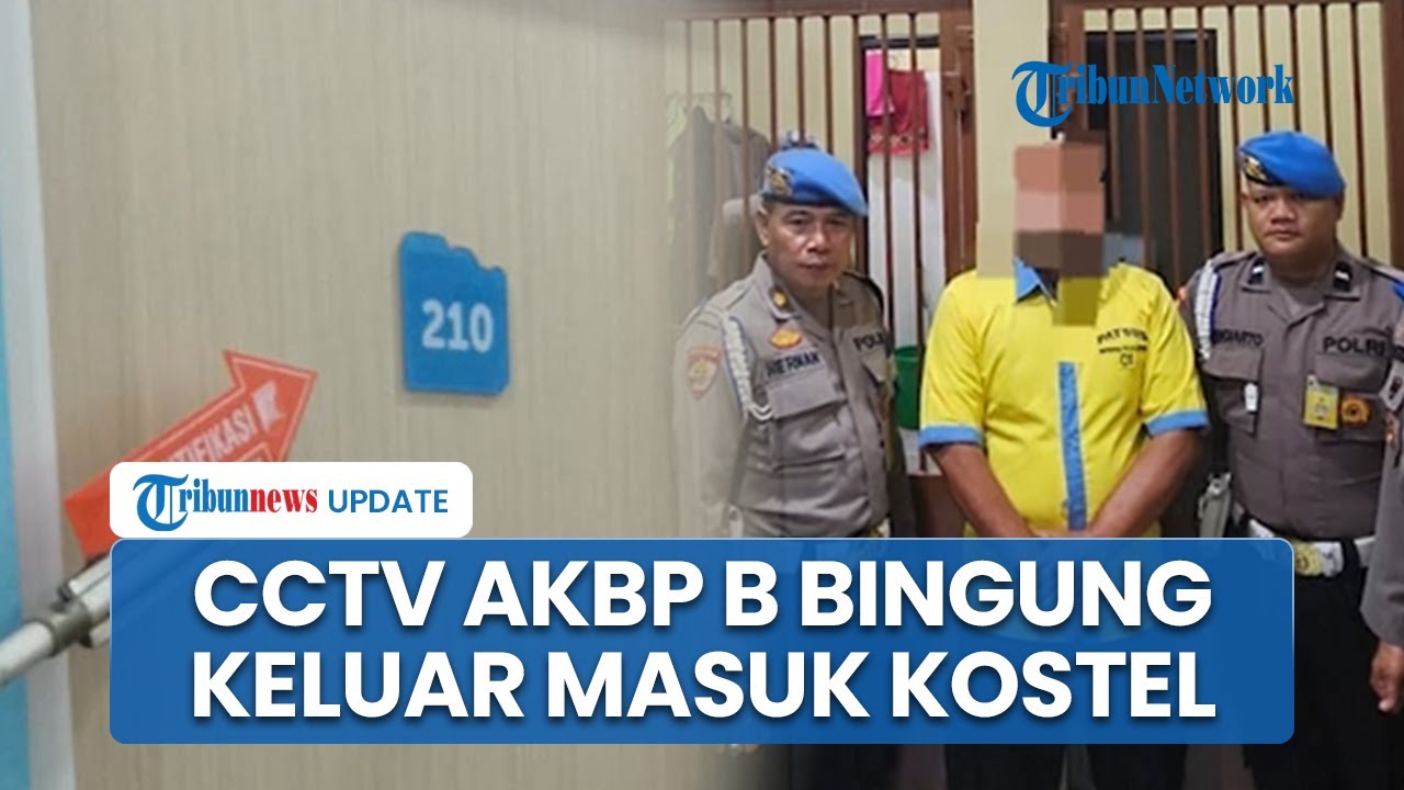 CCTV Ungkap Gerak-gerik AKBP Basuki Keluar Masuk Kostel saat Kematian Dosen Levi, Tampak Bingung