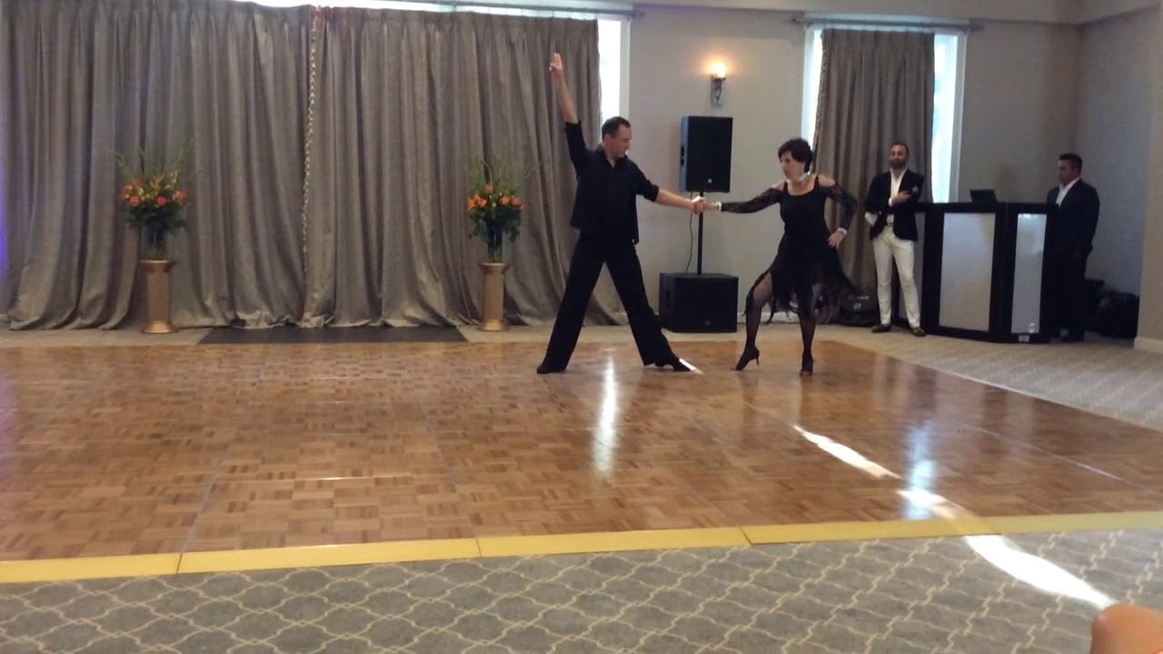 Gaile Colla dancing with Mr Nikolay