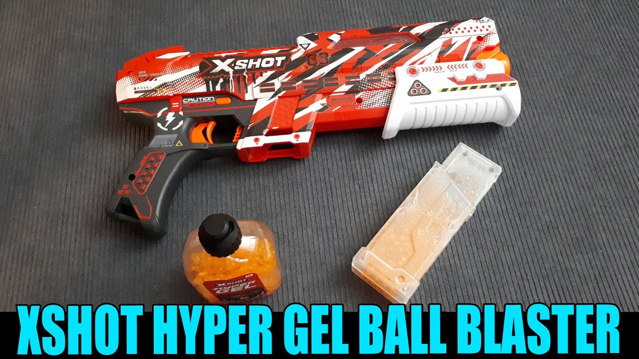 XSHOT HYPER GEL BALL CLUTCH BLASTER [Vorstellung + Schusstest | dertestmichel]