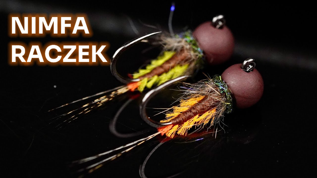 Nimfa Raczek - Jig / Nimfa na Lipienie i Pstrągi / Nymph Fly Tying Tutorial