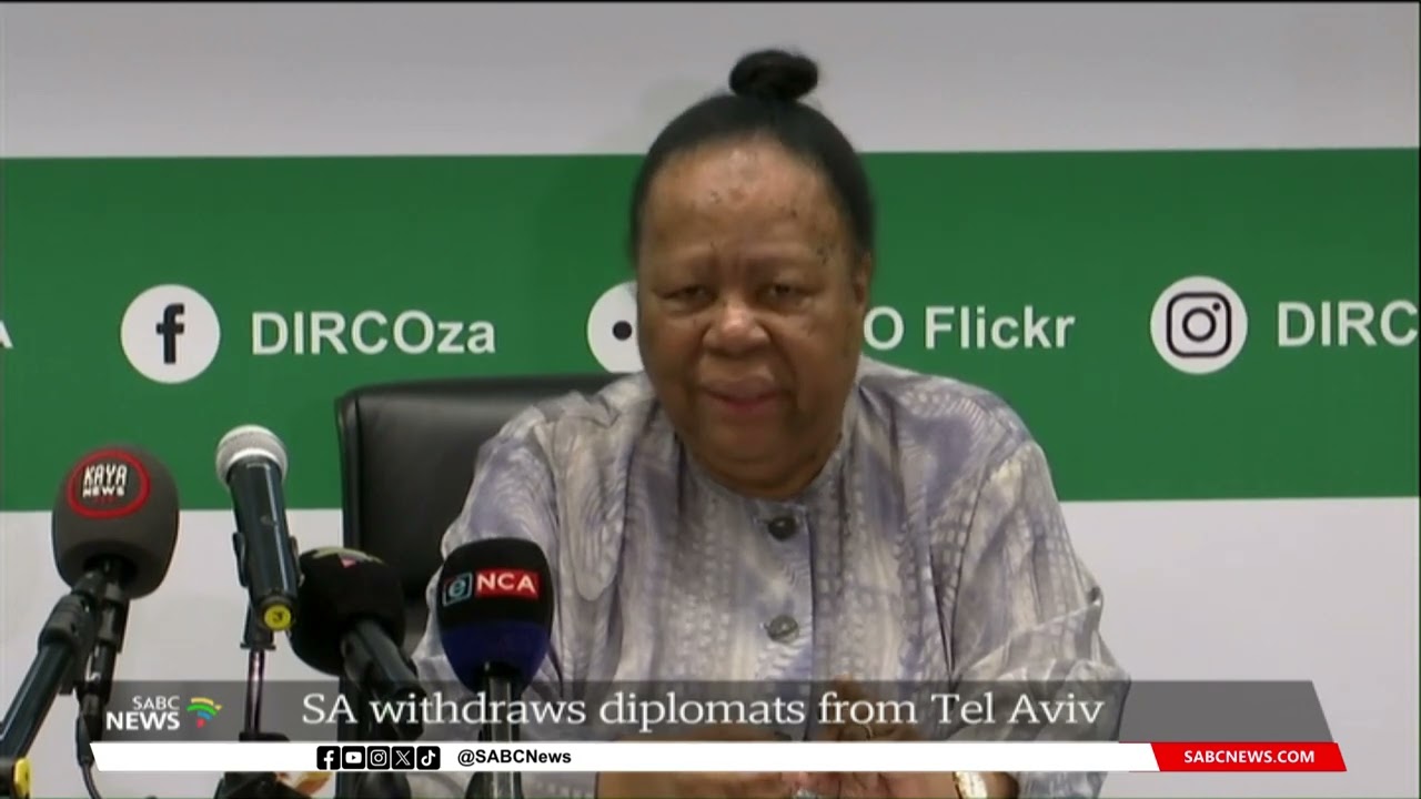 Pandor laments unfolding carnage in the Middle East
