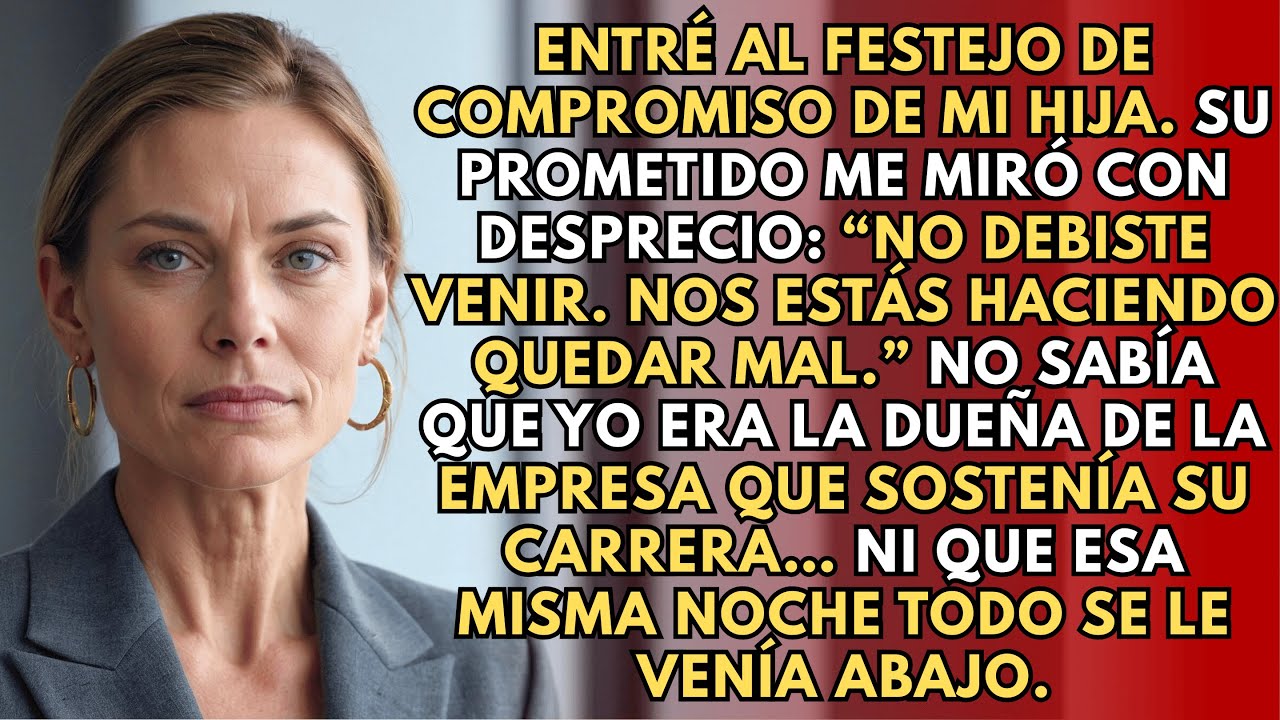 En El Compromiso De Mi Hija, Su Esposo Se Burló De Mí… Y Revelé Que Soy La Dueña De La Empresa