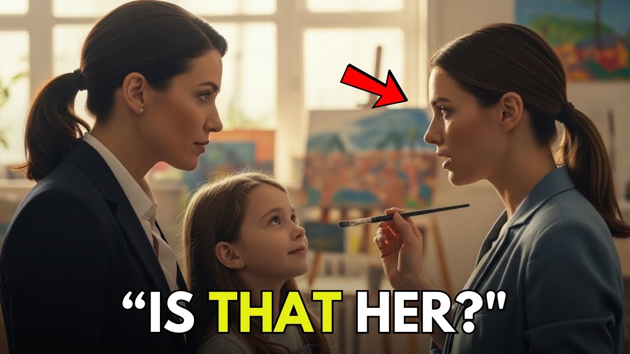 After 4 Years, The Millionaire CEO Saw Her Ex Teaching Art — And Her Daughter Asked, “Is That Her?