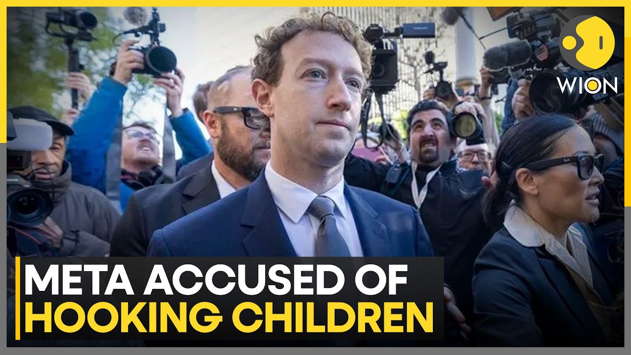 Meta On Trial: States Accuse Facebook & Instagram Of Harming Children | WION
