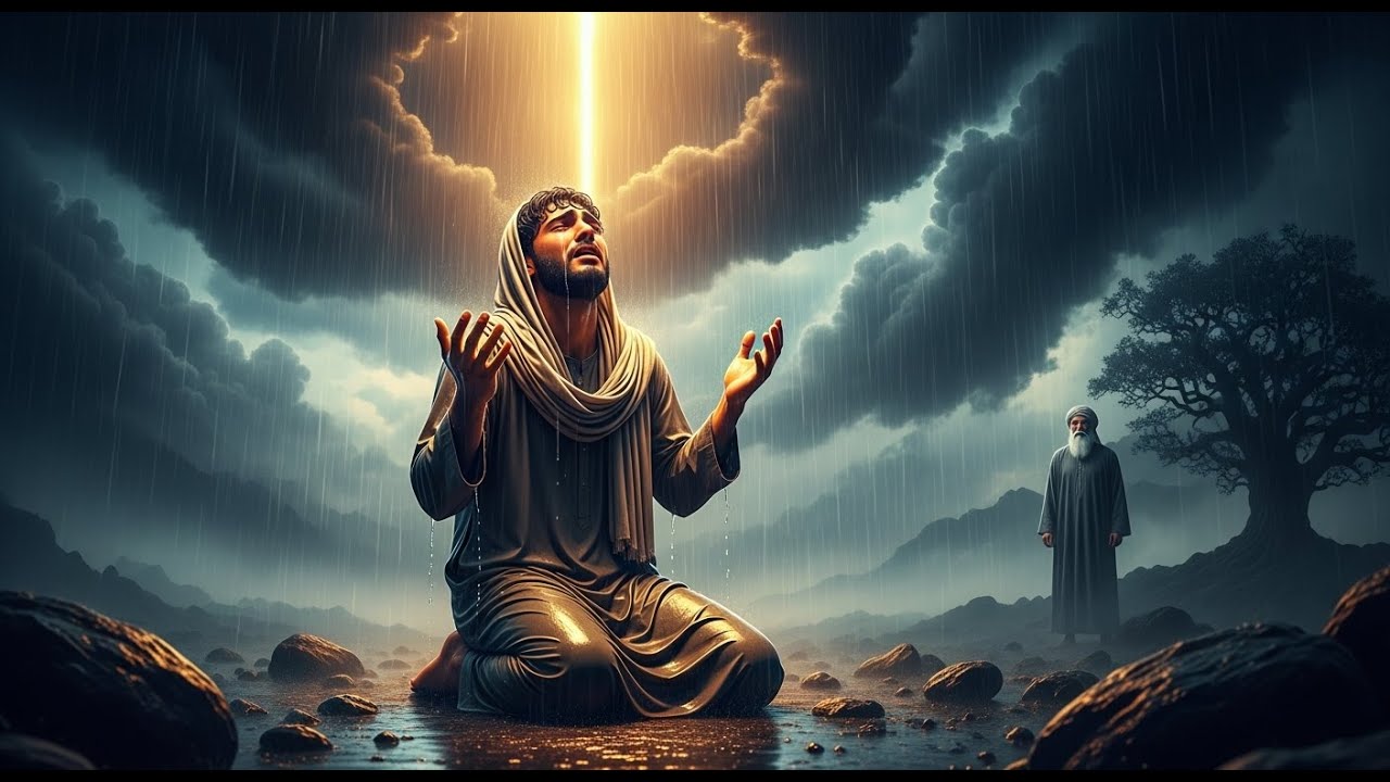 كان يظن الصلاة مجرد حركات.. وما حدث له مع العجوز في الغابة غير حياته للأبد! 😭✨