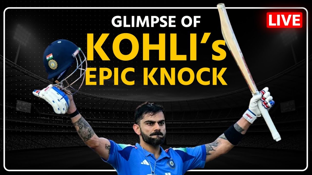 India vs New Zealand Highlights LIVE: Watch Glimpse of Kohli's Century!  Kohli's Sensational Knock