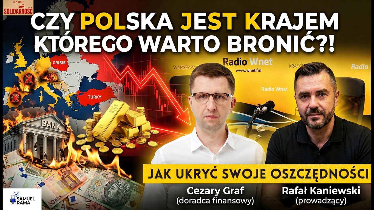 Czy Polacy są w stanie obronić swoje oszczędności 💰 Cezary Graf w mocnym wywiadzie 🔥