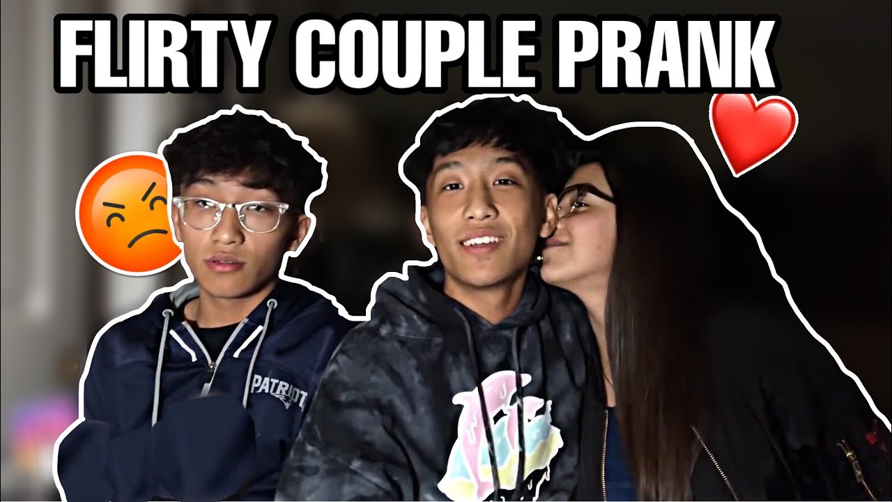 TWIN BROTHER FLIRTS IN FRONT OF ME PRANK...(we started fighting😂)