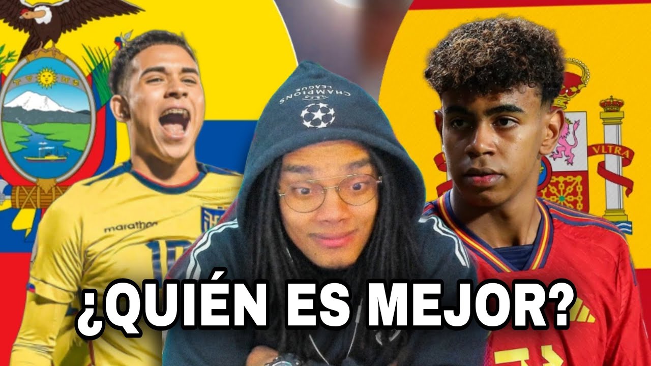 🇪🇨 KENDRY PÁEZ vs LAMINE YAMAL 🇪🇸 QUIÉN ES MEJOR?