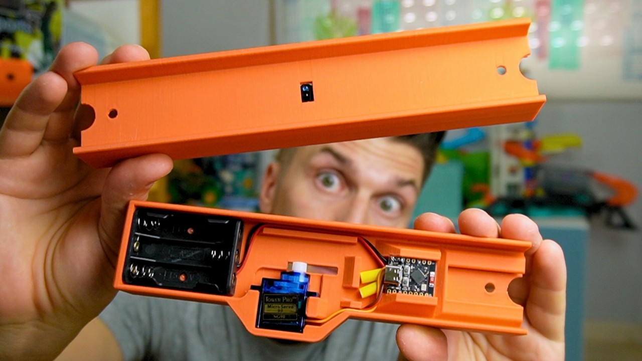 I built the Ultimate Hot Wheels Smart Toy (Full 3D Printed + ESP32 Inside)