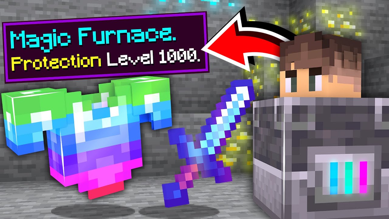 ماين كرافت الفرن السحري!😱 (ميزه رهيبة!)🔥 - Magic Furnace
