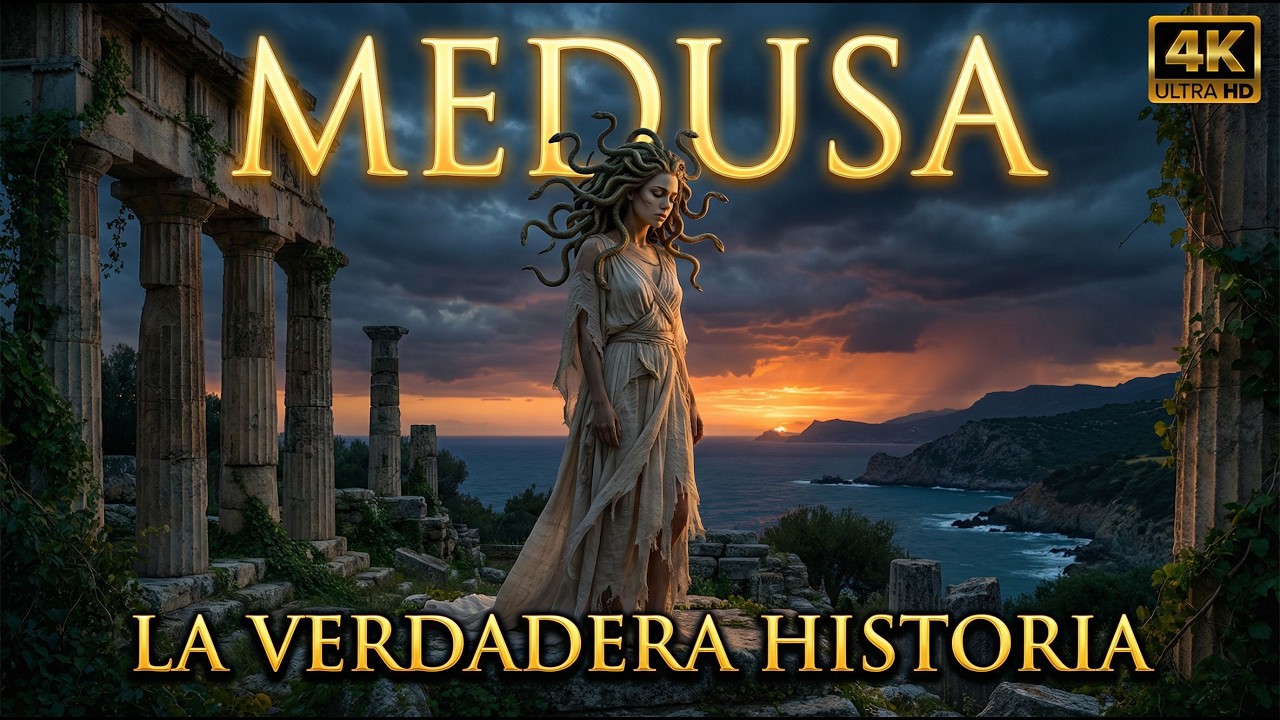 La Verdadera Historia de Medusa - Sacerdotisa Atenea Transformada Gorgona Mitolog&iacute;a Griega