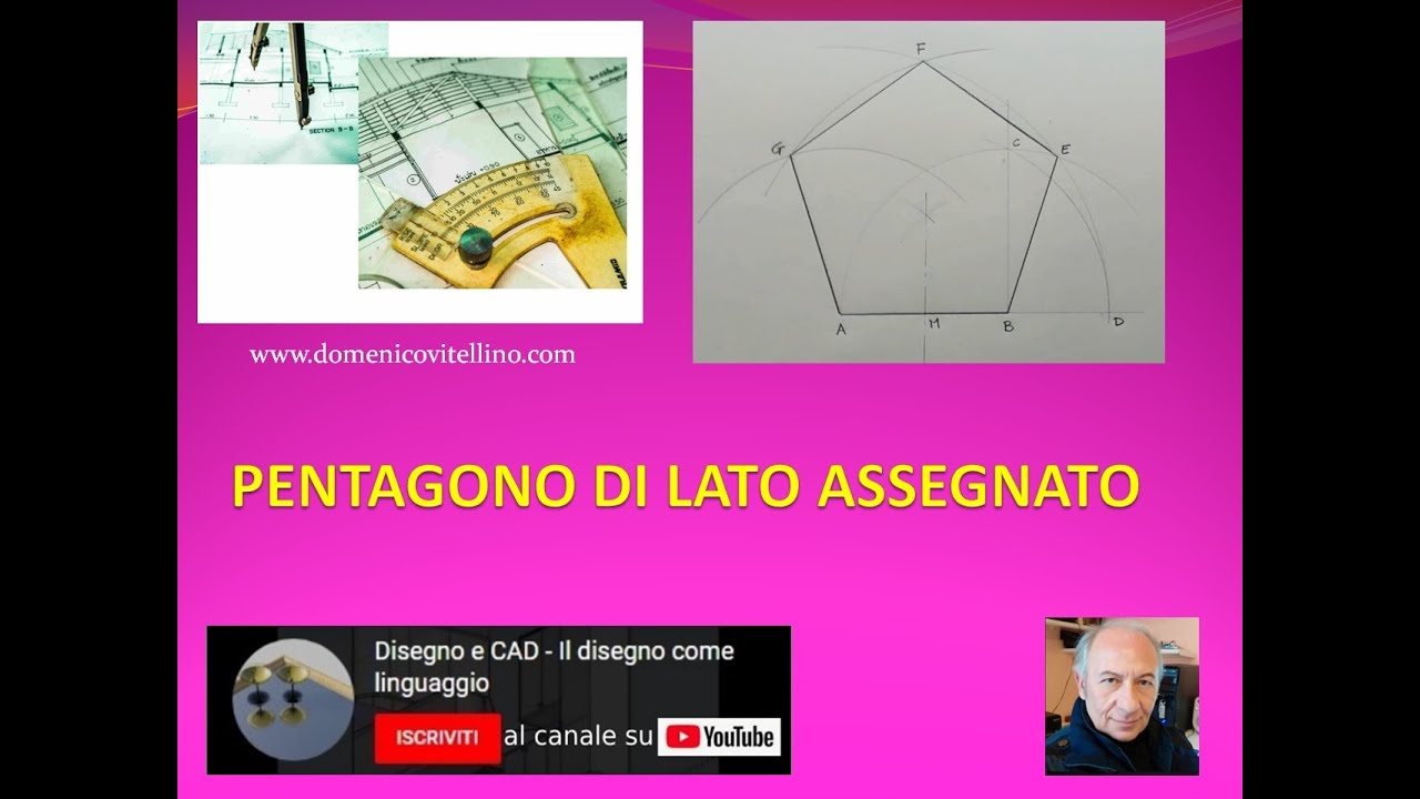 Pentagono di lato assegnato