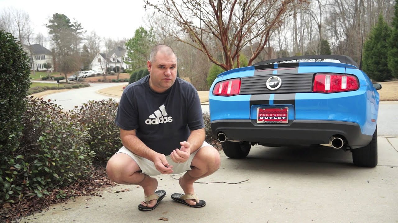 Ford Mustang Pypes Violator Axle Back Muffler Installation