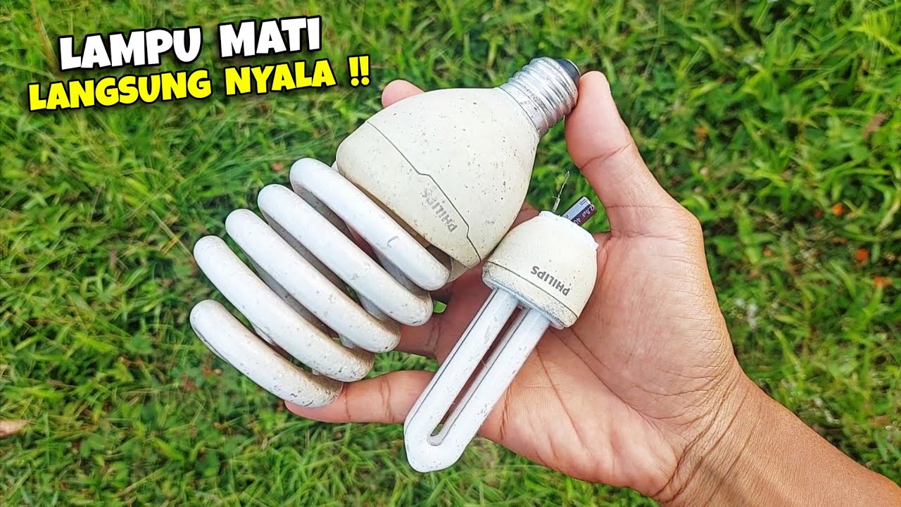 Cara termudah servis LAMPU PHILIPS MATI TOTAL ‼️