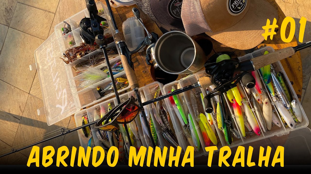 TUCUNARÉS COM ISCAS PEQUENAS, MICROJIG E EQUIPAMENTOS IDEAIS |  ABRINDO MINHA TRALHA #01