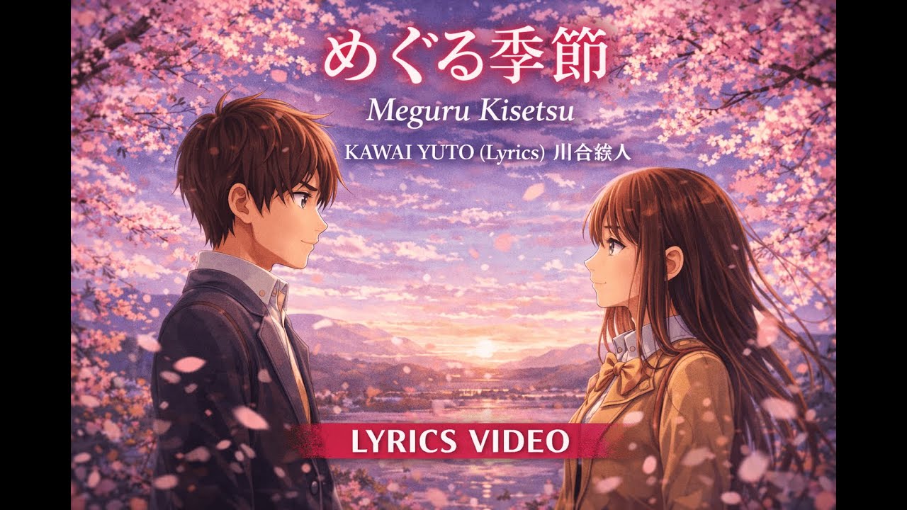 KAWAI YUTO (Lyrics)川合結人 | Meguru Kisetsu めぐる季節