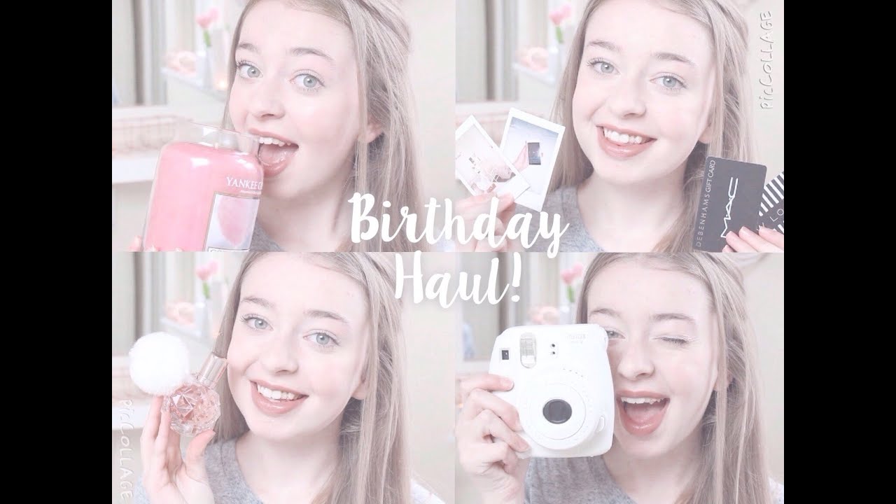 Birthday Haul 2015 | Floral Princess