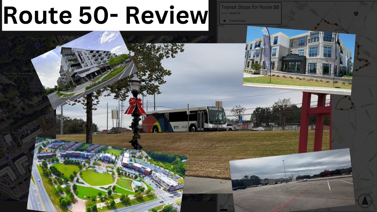 North Gwinnett’s First Bus Route | Route 50 Ride Gwinnett | Route Review