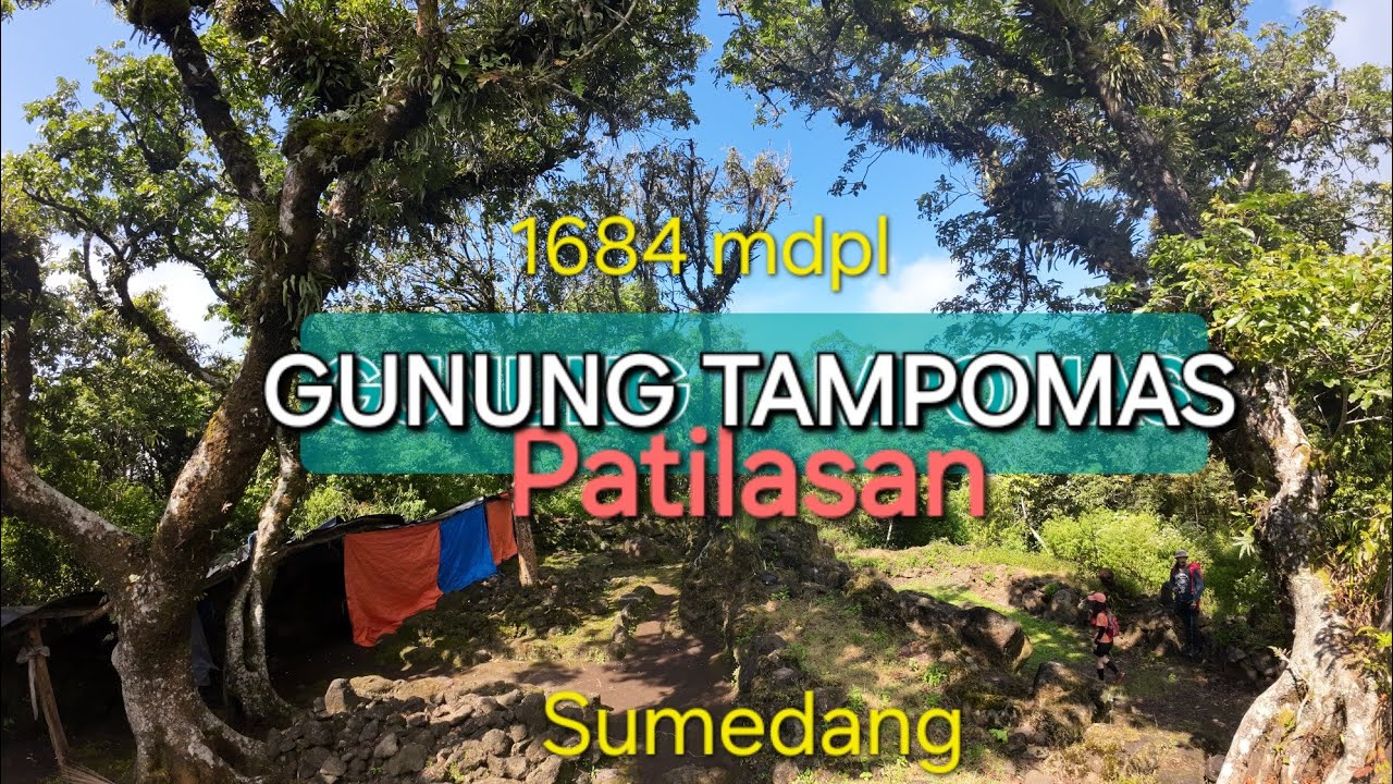 GUNUNG TAMPOMAS 1684 mdpl Sumedang Via Jalur Cibeureum 8 Juni 2024