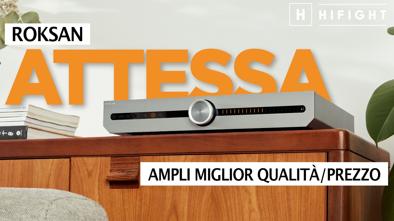Roksan Attessa Streaming e Integrated Amplifier &ndash; Amplificatore Entry-Level davvero completo.