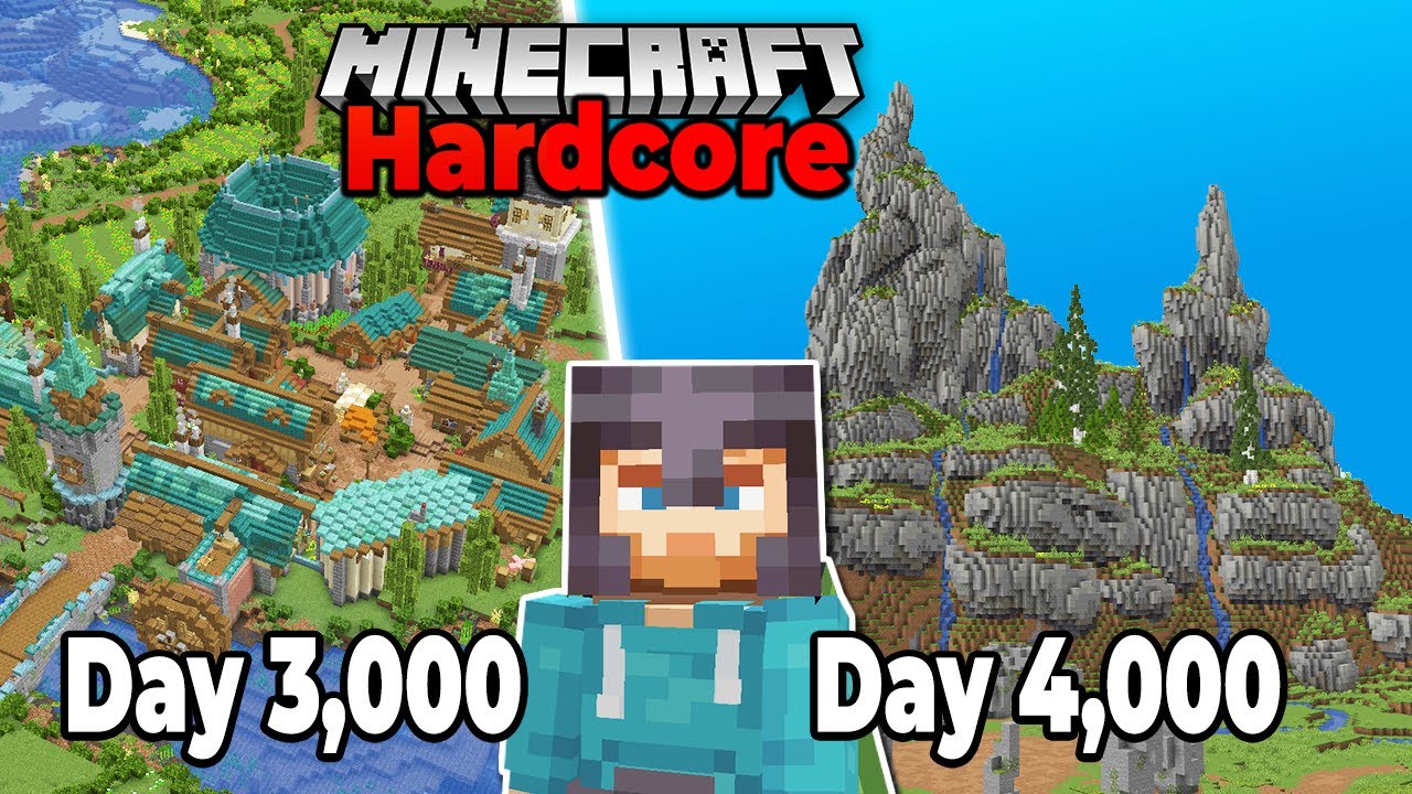 I Survived 4,000 Days in Hardcore Minecraft Survival [MOVIE]