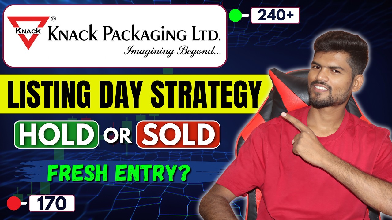 Knack Packaging Listing Day strategy 🔥 | Hold or Sell? | Fresh Entry?