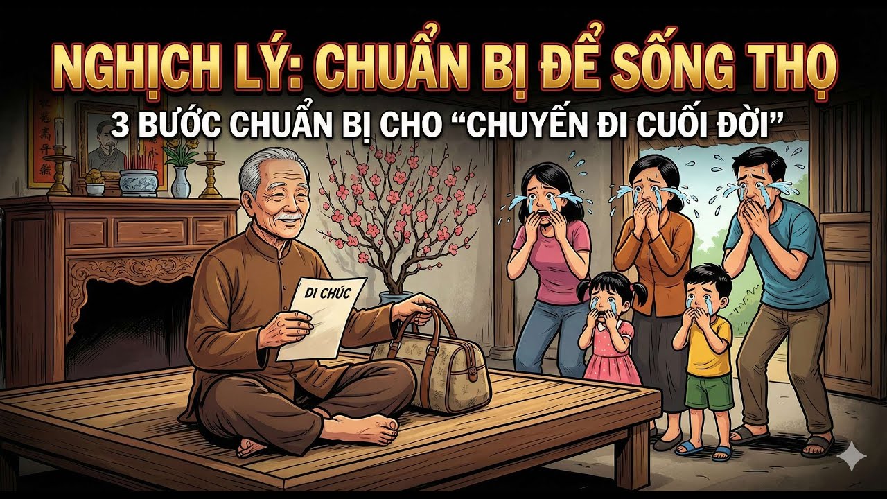 Nghịch Lý Tuổi Xế Chiều: Chuẩn Bị Cho Cái Chết Chính Là Cách Để Sống Thọ Và Vui Nhất
