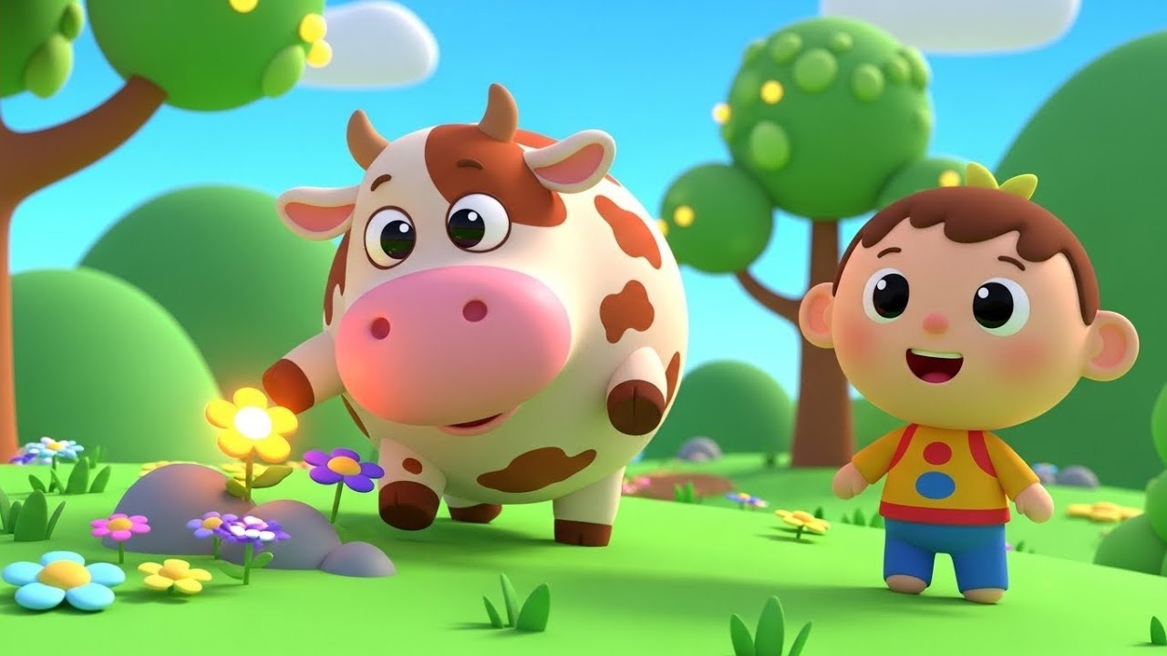 A Vaca Travessa do Minecraft Pulou na Lava 🔥🐄 | Música Infantil | Rimas para Crianças