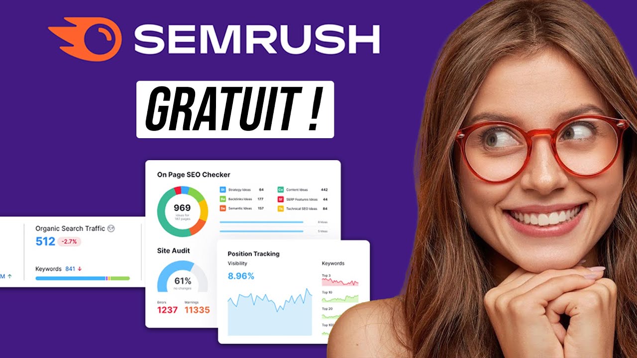 Comment avoir Semrush GRATUIT : 2 astuces secrètes ! (Semrush gratuit)