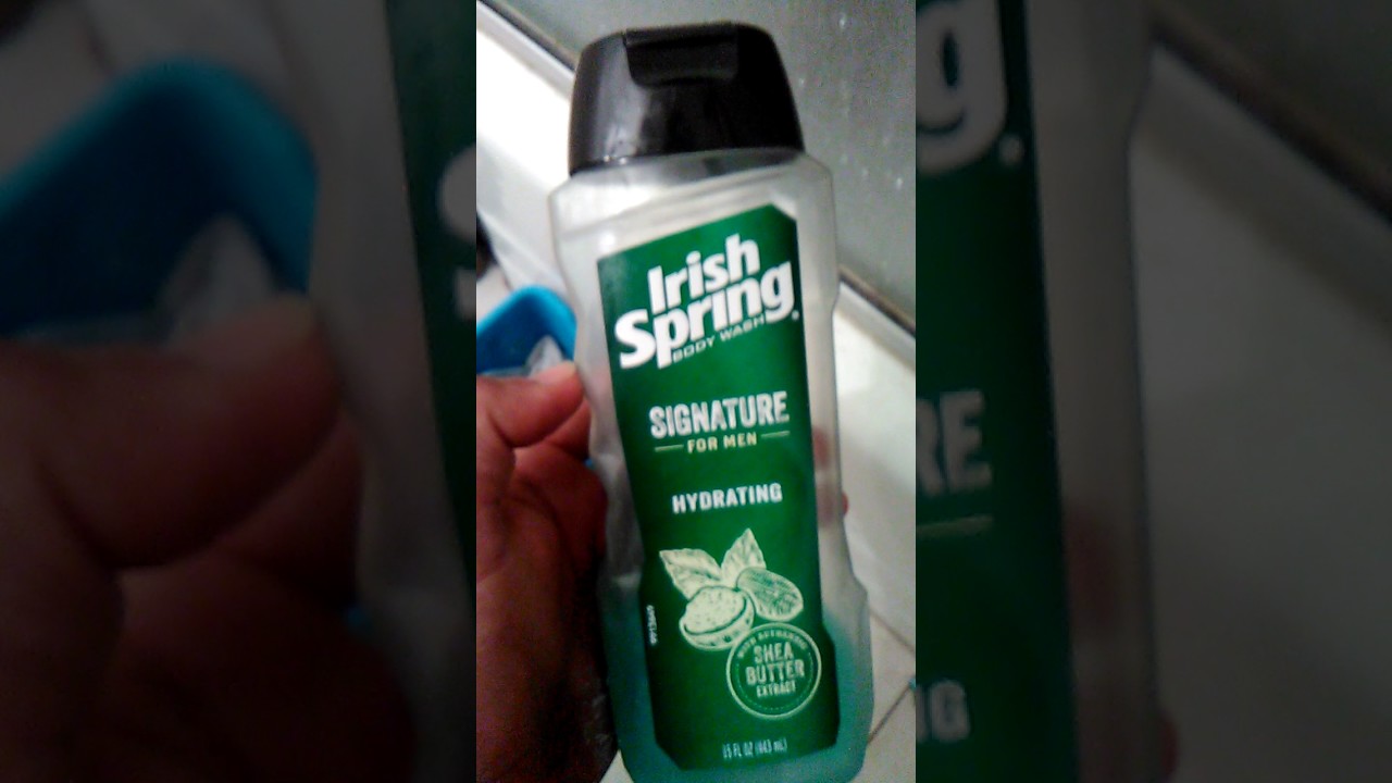 Irish spring save water WTF