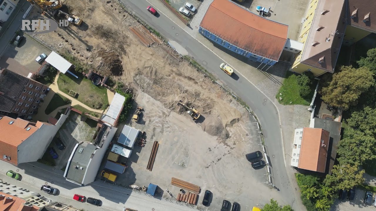 Archäologie trifft auf Justiz - Der Bau des neuen Amtsgerichts in Aschersleben