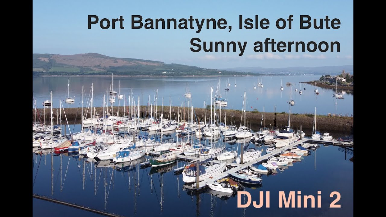 Port Bannatyne, Isle of Bute on a Sunny Afternoon