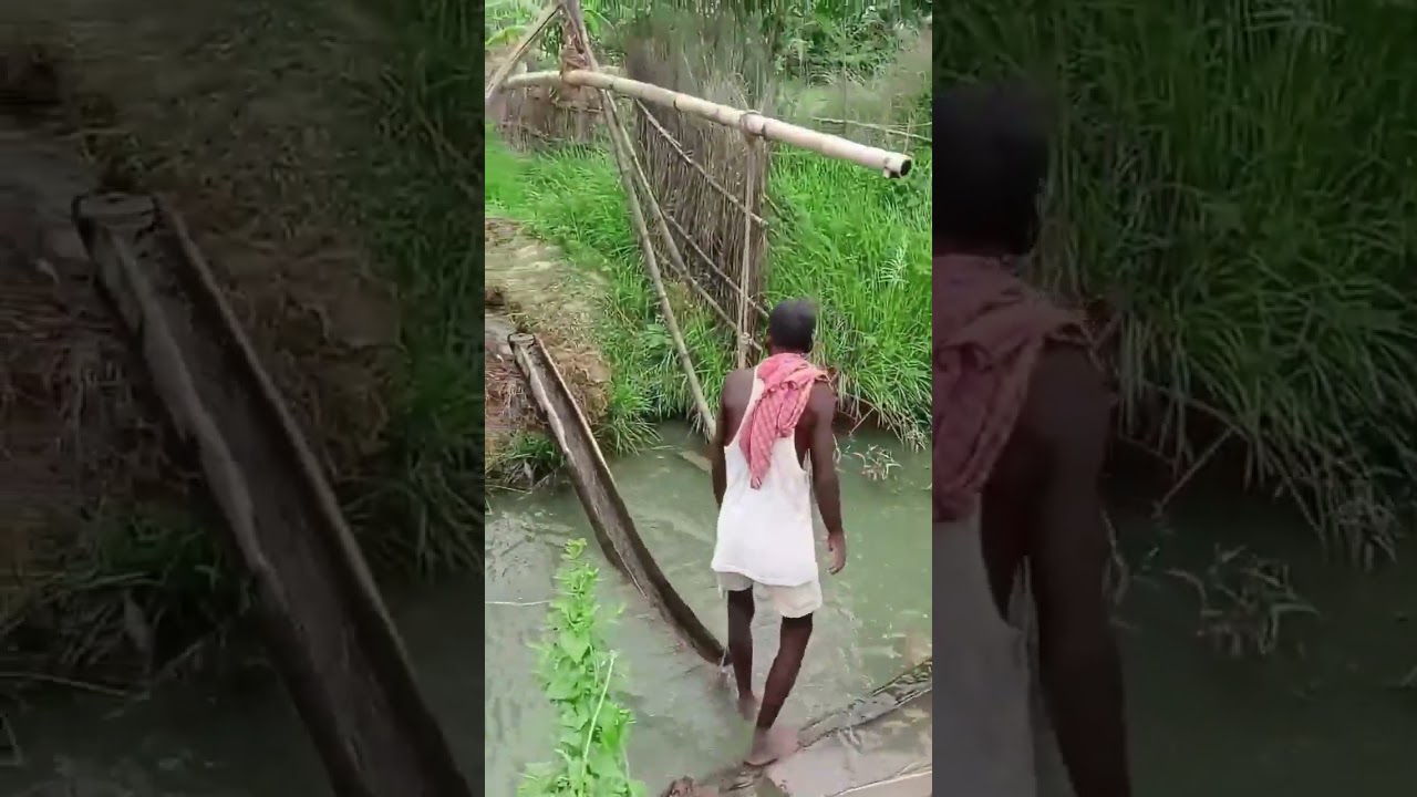 Traditional lift irrigation ( rural agriculture)