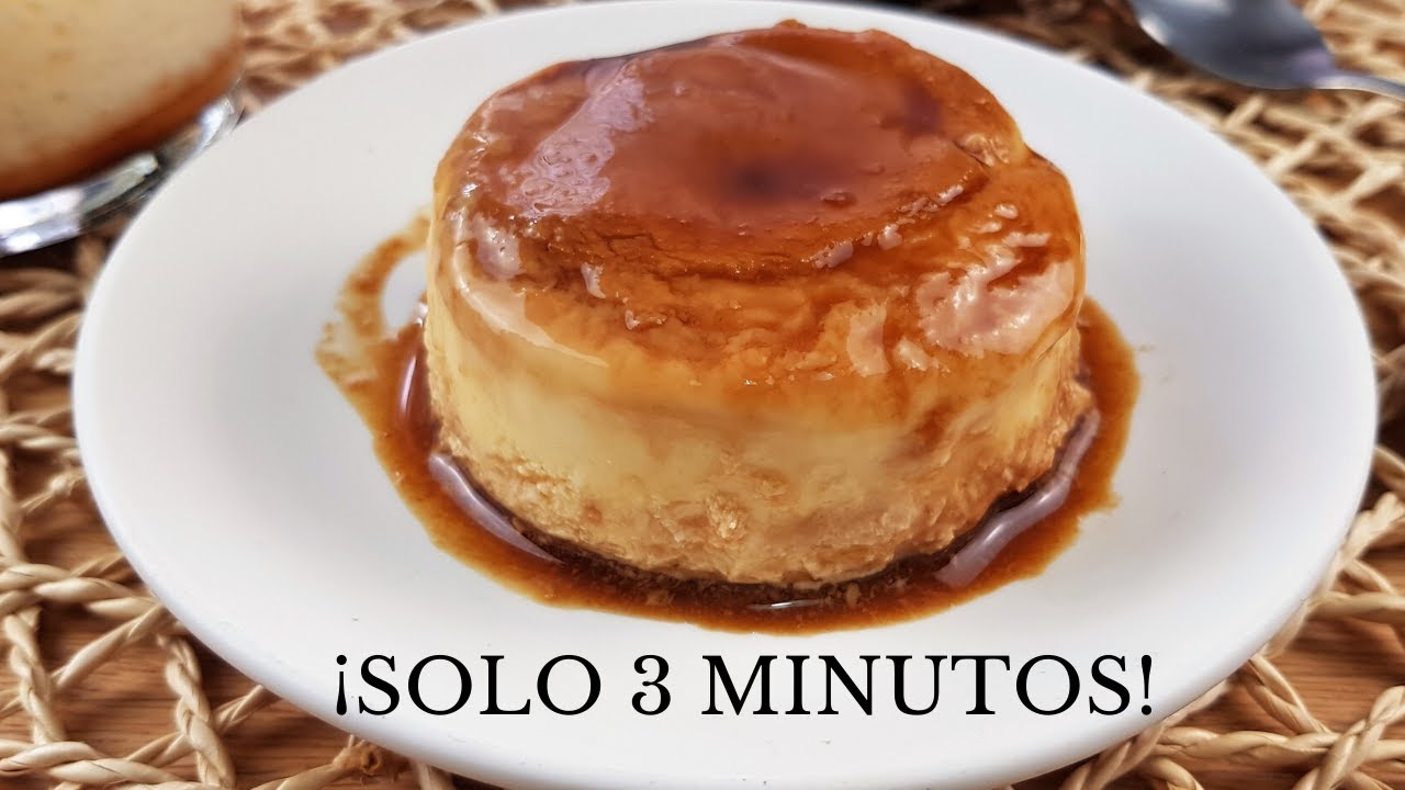 ⭐ En 3 MINUTOS y tienes este Flan de Queso ⭐ (flan de queso en microondas) Cheese flan
