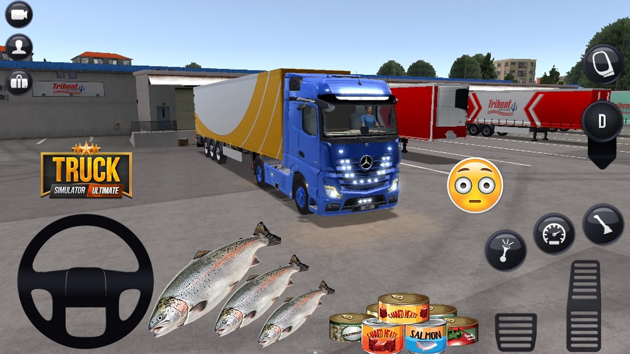 Fresh Cargo! Canned Salmon Transport 🐟🚛 | Truck Simulator Ultimate 🐟🥫